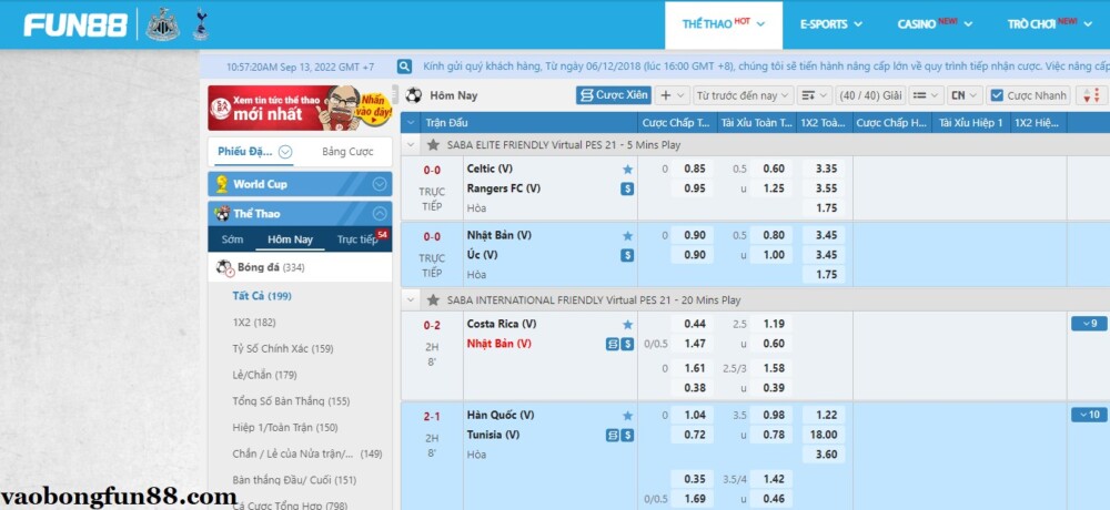 Odds bóng đá Odds bóng đá