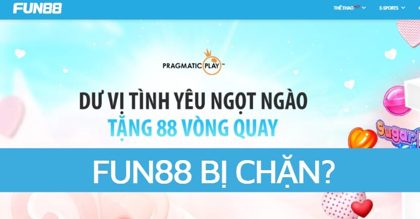 fun88 bị chặn